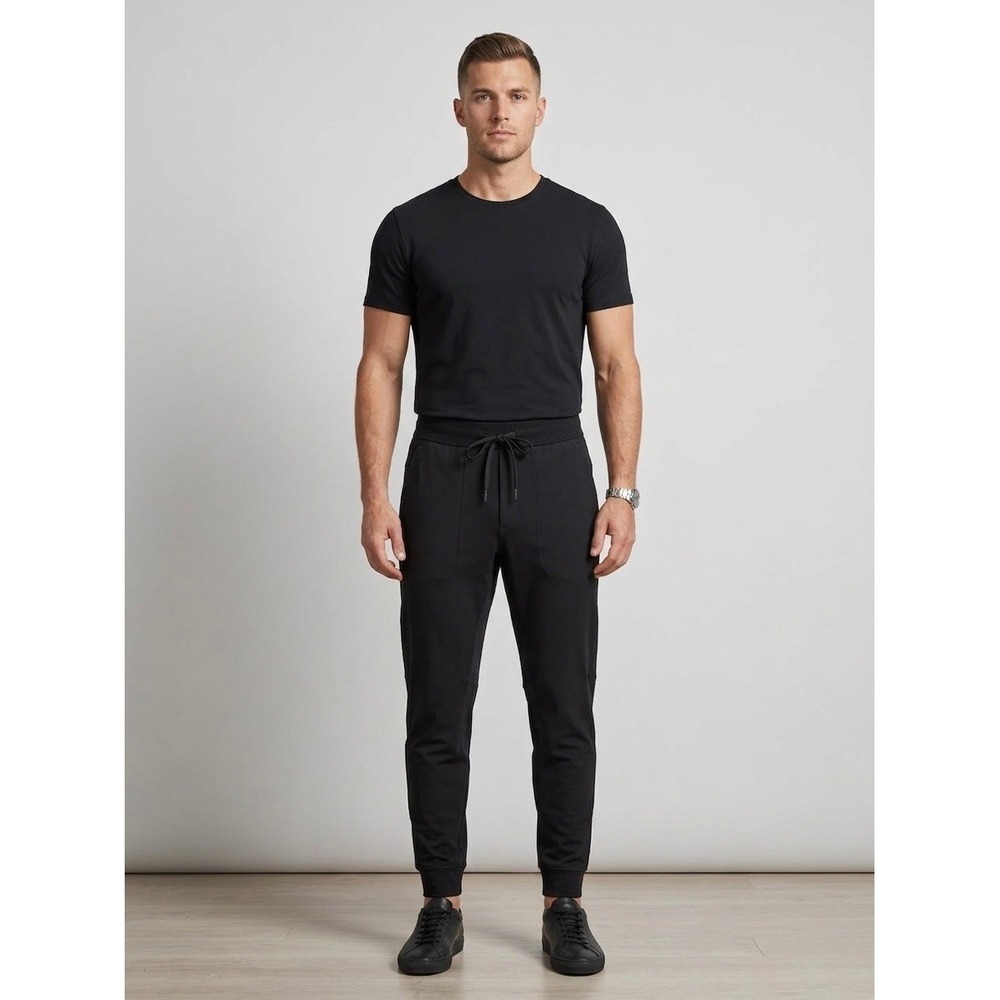 Lululemon Mens ABC Jogger Black Warpstreme Pants Size S Small M5491S